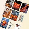 Halloween Pumpkin Mini Paint By Numbers