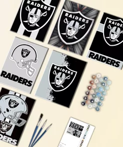 Las Vegas Raiders Mini Paint By Numbers