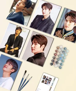 Lee Min Ho Mini Paint By Numbers