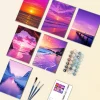 Lilac Sunset Mini Paint By Numbers