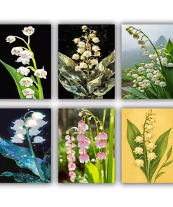 Lily of the Valley Mini Paint By Numbers