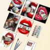 Lips Money Mini Paint By Numbers