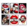 Lips Money Mini Paint By Numbers