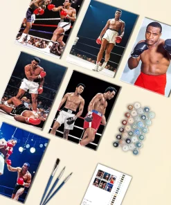 Liston vs Ali Mini Paint By Numbers