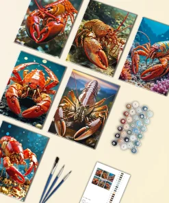 Lobster Mini Paint By Numbers