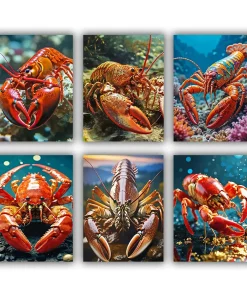 Lobster Mini Paint By Numbers