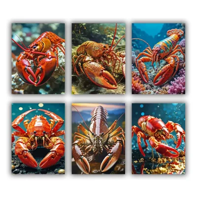 Lobster Mini Paint By Numbers