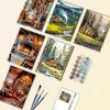 Log Cabin Mini Paint By Numbers