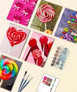 Lollipop Mini Paint By Numbers