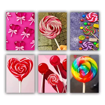 Lollipop Mini Paint By Numbers