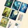 Lonely Fairy Mini Paint By Numbers
