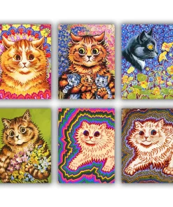 Louis Wain Mini Paint By Numbers