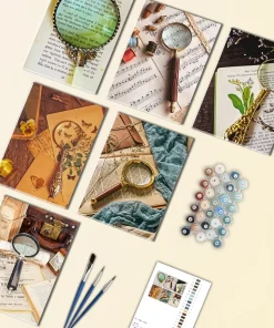 Magnifying Glass Mini Paint By Numbers