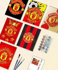 Manchester United Mini Paint By Numbers