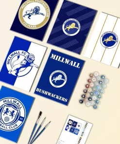 Millwall Logo Mini Paint By Numbers