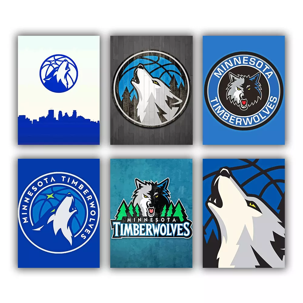 Minnesota Timberwolves Mini Paint By Numbers Minnesota Timberwolves Mini Paint By Numbers