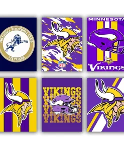 Minnesota Vikings Mini Paint By Numbers