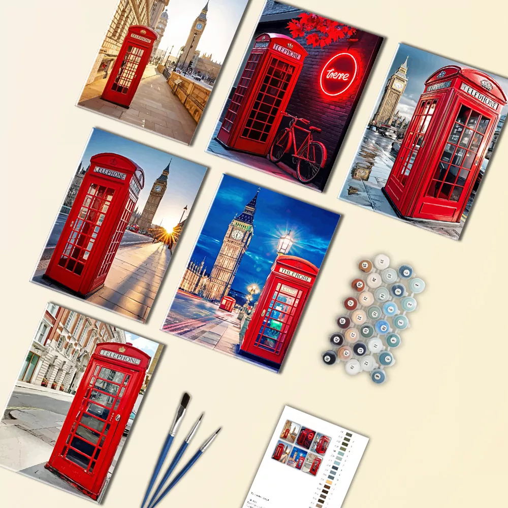 Phone Box Mini Paint By Numbers Phone Box Mini Paint By Numbers