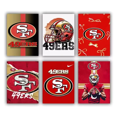 San Francisco 49ers Mini Paint By Numbers